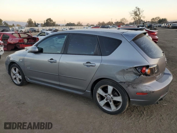 2006 Mazda 3 S Sport with VIN JM1BK144861475484, listed as a Copart auction lot 82910244 with 171,515 mi miles and Salvage Title. Bid and sale history available at DreamBid. Image 2.