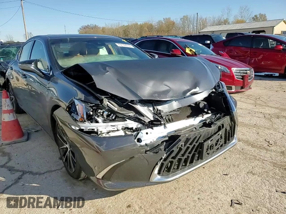 2024 Lexus ES 300h with VIN 58ADA1C15RU037046, listed as a Copart auction lot 79199074 with 18,135 mi miles and Salvage title. Bid and sale history available at DreamBid. Image 13.