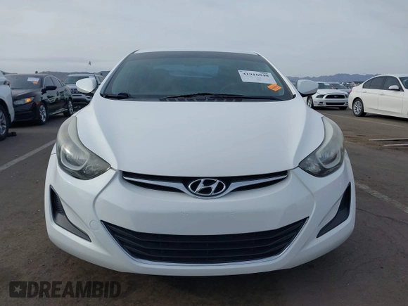 2014 Hyundai Elantra SE with VIN 5NPDH4AE1EH470964, listed as a IAAI auction lot 41916840 with 124,186 mi miles and . Bid and sale history available at DreamBid. Image 12.