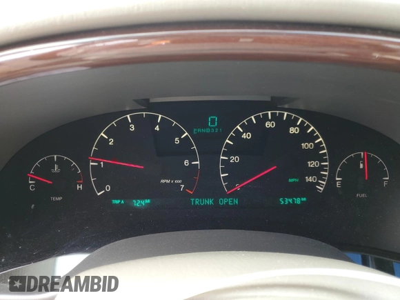 2003 Cadillac DeVille DTS z VIN 1G6KF57993U201484, wystawiony jako Copart lot #43742375 z przebiegiem 53 478 mil mil oraz Szkody całkowita. Historia ofert i sprzedaży dostępna na DreamBid. Obrazek 9.