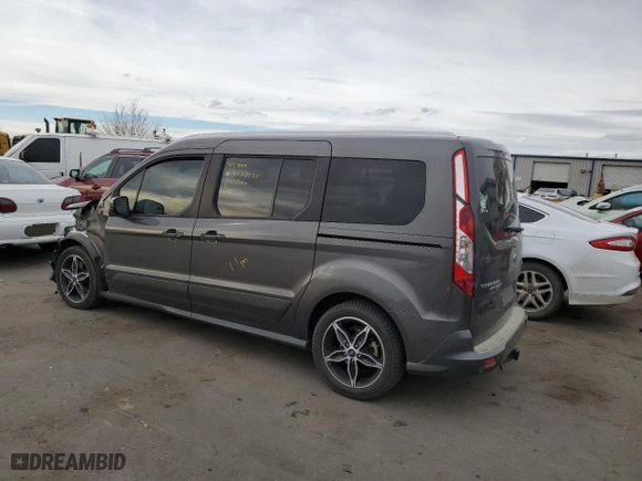 2016 Ford Transit Connect Wagon Titanium with VIN NM0GE9G74G1281440, listed as a Copart auction lot 45679875 with 165,882 mi miles and Salvage Title. Bid and sale history available at carsss.com. Image 2.