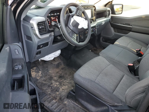 2022 Ford F-150 XL with VIN 1FTMF1E52NKE30280, listed as a Copart auction lot 81897094 with 61,210 mi miles and Salvage Title. Bid and sale history available at DreamBid. Image 8.