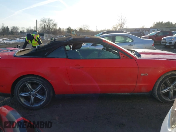 2011 Ford Mustang GT with VIN 1ZVBP8FF8B5124146, listed as a IAAI auction lot 41768128 with 85,264 mi miles and . Bid and sale history available at DreamBid. Image 14.