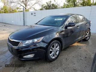 2012 Kia Optima EX with VIN 5XXGN4A74CG009290, listed as a Copart auction lot 50967574 with 217,906 mi miles and Salvage Title. Bid and sale history available at carsss.com. Image 1.