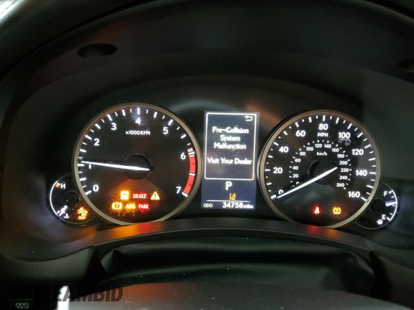 2021 Lexus NX 300 с VIN JTJDARDZ7M2243324, выставлен на аукционе Copart как лот 53729005 с пробегом 34 758 миль миль и Списание • Salvage title. История ставок и продаж доступна на DreamBid. Изображение 9.