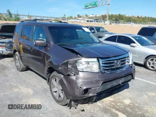 2012 Honda Pilot Touring with VIN 5FNYF3H99CB023319, listed as a IAAI auction lot 41834514 with 143,810 mi miles and . Bid and sale history available at carsss.com. Image 1.