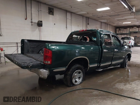 2002 Dodge 1500 with VIN 3B7HA18N02G113497, listed as a IAAI auction lot 39911524 with 127,262 mi miles and . Bid and sale history available at DreamBid. Image 4.