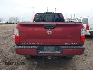 2017 Nissan Titan XD PRO-4X with VIN 1N6BA1F41HN570333, listed as a IAAI auction lot 41741250 with 62,948 mi miles. Bid and sale history available at carsss.com. Image 16.