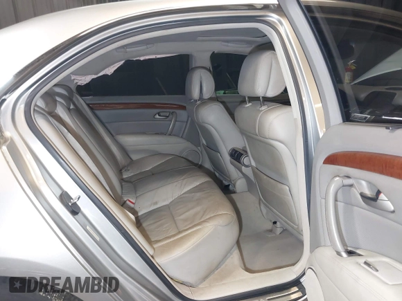 2007 Acura RL Technology with VIN JH4KB16657C004153, listed as a IAAI auction lot 42206466 with 333,860 mi miles and . Bid and sale history available at DreamBid. Image 8.