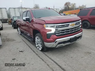 2023 Chevrolet Silverado 1500 LTZ with VIN 1GCUDGED9PZ200505, listed as a Copart auction lot 75871183 with 9,965 mi miles. Bid and sale history available at carsss.com. Image 4.