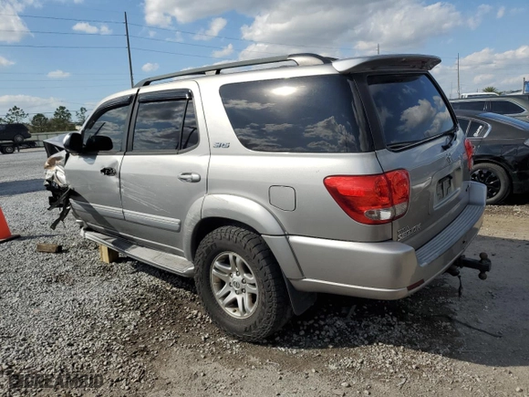 2005 Toyota Sequoia SR5 with VIN 5TDZT34A45S251546, listed as a Copart auction lot 44311665 with 0 mi miles and Non Repairable. Bid and sale history available at carsss.com. Image 2.