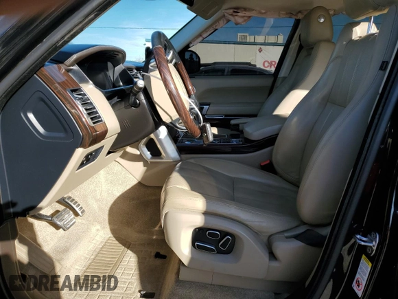 2015 Land Rover Range Rover Supercharged with VIN SALGS2TF7FA198012, listed as a Copart auction lot 86161024 with 71,203 mi miles and Salvage title. Bid and sale history available at DreamBid. Image 7.