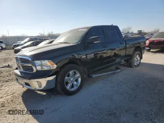 2019 Ram 1500 Big Horn z VIN 1C6RR7TT7KS623562, wystawiony jako Copart lot #83862704 z przebiegiem 81 793 mil mil oraz Szkoda całkowita • Salvage title. Historia ofert i sprzedaży dostępna na DreamBid. Obrazek 1.