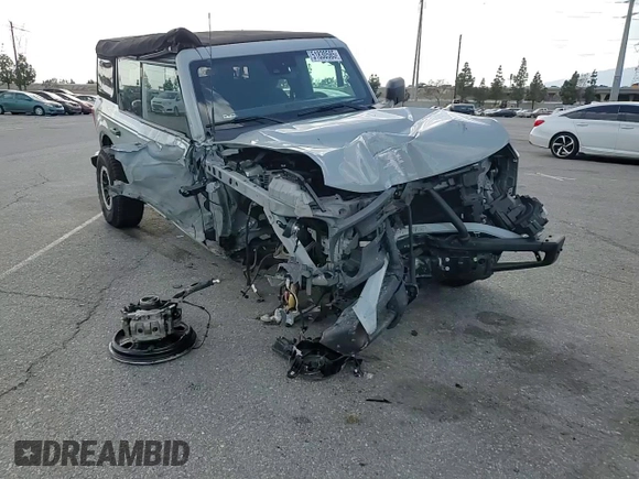 2023 Ford Bronco with VIN 1FMEE5DP6PLB28310, listed as a Copart auction lot 51830585 with 15,987 mi miles and Salvage Title. Bid and sale history available at carsss.com. Image 12.