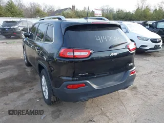 2016 Jeep Cherokee Latitude with VIN 1C4PJMCS6GW296570, listed as a IAAI auction lot 41975845 with 96,420 mi miles. Bid and sale history available at carsss.com. Image 3.