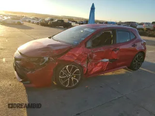 2022 Toyota Corolla Hatchback XSE with VIN JTNA4MBE3N3154549, listed as a Copart auction lot 70066534 with 55,885 mi miles and Salvage Title. Bid and sale history available at carsss.com. Image 1.