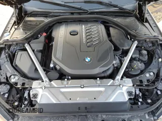 2024 BMW 4 Series M440i with VIN WBA53AT05RCP27562, listed as a Copart auction lot 77213334 with Not Provided miles and Salvage Title. Bid and sale history available at carsss.com. Image 12.