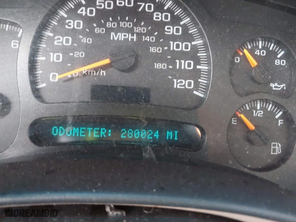 2005 Chevrolet Tahoe LT with VIN 1GNEC13T45R181817, listed as a IAAI auction lot 41607441 with 280,024 mi miles. Bid and sale history available at carsss.com. Image 7.