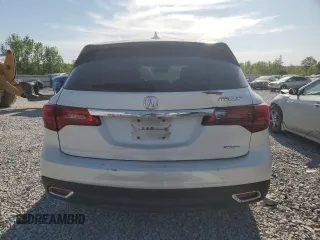 2014 Acura MDX Tech Pkg with VIN 5FRYD4H47EB048141, listed as a Copart auction lot 53747845 with 120,230 mi miles and Salvage Title. Bid and sale history available at carsss.com. Image 6.
