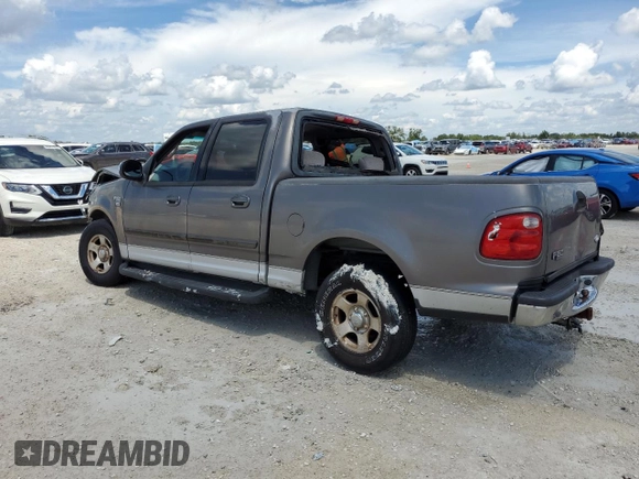 2002 Ford F-150 XLT with VIN 1FTRW07692KB73281, listed as a Copart auction lot 48147305 with 0 mi miles and Non Repairable. Bid and sale history available at carsss.com. Image 2.