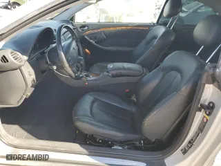 2003 Mercedes-Benz CLK-Class 3.2L with VIN WDBTJ65J43F018421, listed as a Copart auction lot 77991554 with 198,225 mi miles and Salvage Title. Bid and sale history available at carsss.com. Image 7.