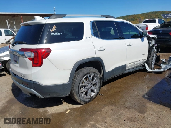 2020 GMC Acadia SLT with VIN 1GKKNULS2LZ130798, listed as a IAAI auction lot 37780986 with 51,878 mi miles and . Bid and sale history available at DreamBid. Image 4.