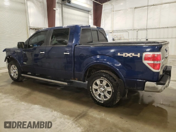 2011 Ford F-150 XLT with VIN 1FTFW1ET7BFB33212, listed as a Copart auction lot 48062245 with 163,204 mi miles and Salvage Title. Bid and sale history available at carsss.com. Image 2.