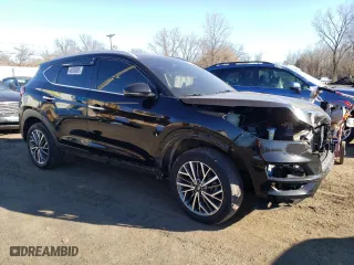 2020 Hyundai Tucson SEL with VIN KM8J3CAL5LU240935, listed as a Copart auction lot 48368685 with 153,560 mi miles and Salvage Title. Bid and sale history available at carsss.com. Image 4.