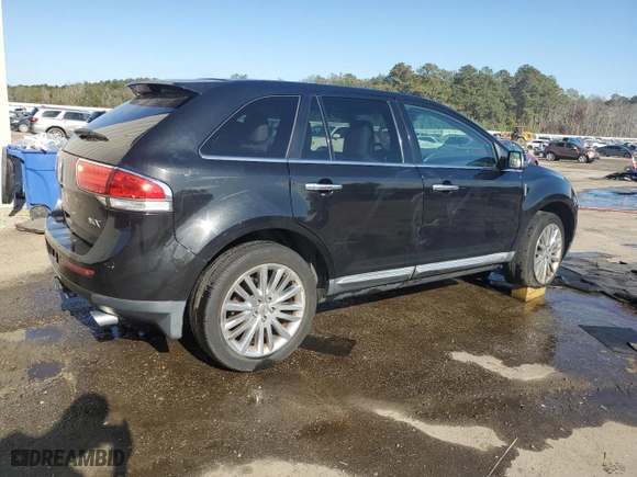 2011 Lincoln MKX with VIN 2LMDJ6JKXBBJ25770, listed as a Copart auction lot 78032624 with 193,511 mi miles and Salvage Title. Bid and sale history available at carsss.com. Image 3.