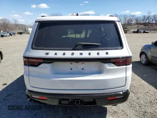 2024 Jeep Wagoneer Series II Carbide with VIN 1C4SJVBP6RS187825, listed as a Copart auction lot 50468435 with 7,751 mi miles and Salvage title. Bid and sale history available at DreamBid. Image 6.
