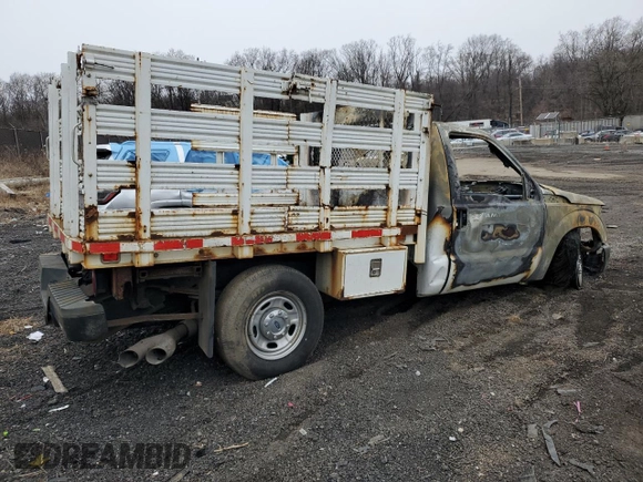 2011 Ford Super Duty F-250 SRW XL with VIN 1FTBF2AT9BEC41900, listed as a Copart auction lot 44588465 with 0 mi miles and Salvage Title. Bid and sale history available at carsss.com. Image 3.
