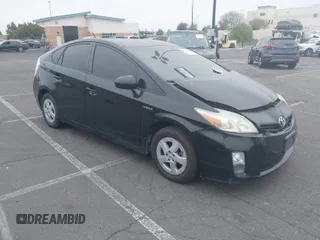 2010 Toyota Prius II with VIN JTDKN3DU5A5193453, listed as a IAAI auction lot 41972973 with 170,316 mi miles and . Bid and sale history available at carsss.com. Image 1.