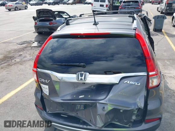 2015 Honda CR-V EX-L with VIN 2HKRM4H73FH606201, listed as a IAAI auction lot 40490815 with 24,219 mi miles and . Bid and sale history available at carsss.com. Image 17.