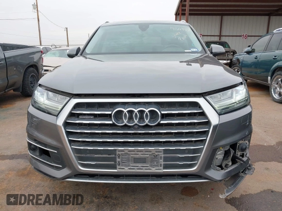 2017 Audi Q7 Premium Plus with VIN WA1LAAF7XHD037219, listed as a IAAI auction lot 41668831 with 114,444 mi miles. Bid and sale history available at carsss.com. Image 12.