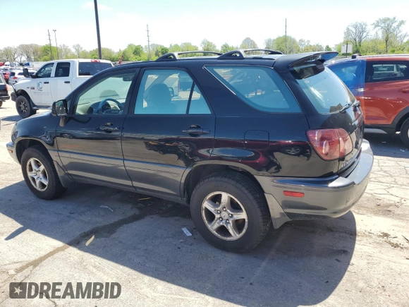 2000 Lexus RX 300 with VIN JT6HF10U5Y0129915, listed as a Copart auction lot 52401264 with 176,784 mi miles and Clean Title. Bid and sale history available at carsss.com. Image 2.