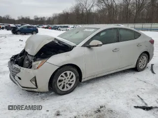 2019 Hyundai Elantra SE with VIN 5NPD74LFXKH419550, listed as a Copart auction lot 87069444 with 49,507 mi miles and Salvage Title. Bid and sale history available at DreamBid. Image 1.