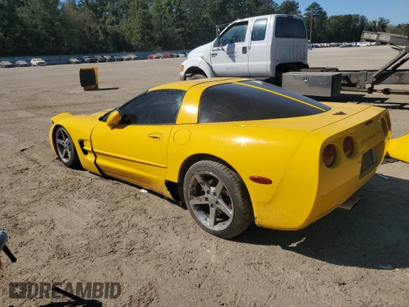 2002 Chevrolet Corvette with VIN 1G1YY22G225106742, listed as a Copart auction lot 72573284 with 89,032 mi miles and Salvage Title. Bid and sale history available at carsss.com. Image 2.