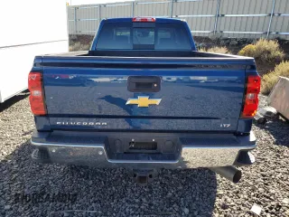 2015 Chevrolet Silverado 3500HD LTZ with VIN 1GC4K0E80FF577143, listed as a Copart auction lot 76626244 with 41,587 mi miles and Salvage Title. Bid and sale history available at carsss.com. Image 6.