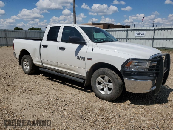 2018 Ram 1500 Tradesman z VIN 1C6RR7FT4JS279389, wystawiony jako Copart lot #58392565 z przebiegiem 51 530 mil mil oraz Czysty tytuł • Clean title. Historia ofert i sprzedaży dostępna na DreamBid. Obrazek 4.