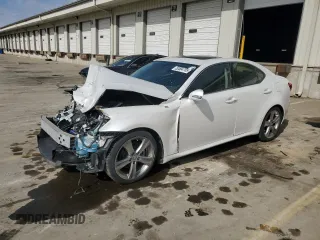 2012 Lexus IS 250 with VIN JTHBF5C21C5183674, listed as a Copart auction lot 50504705 with 80,893 mi miles and Salvage Title. Bid and sale history available at DreamBid. Image 1.