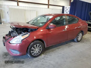 2016 Nissan Versa SV with VIN 3N1CN7AP2GL899110, listed as a Copart auction lot 48454855 with 182,247 mi miles and Salvage Title. Bid and sale history available at carsss.com. Image 1.