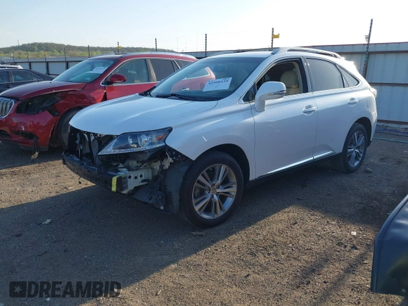 2015 Lexus RX 350 with VIN 2T2ZK1BA7FC155135, listed as a IAAI auction lot 41990339 with 123,503 mi miles and . Bid and sale history available at carsss.com. Image 18.