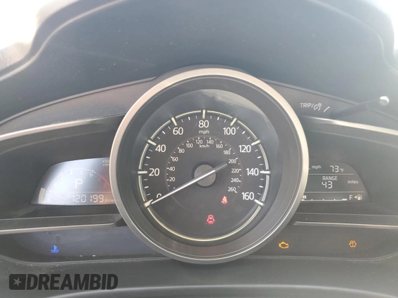 2017 Mazda 3 Touring with VIN 3MZBN1V76HM146950, listed as a Copart auction lot 61392005 with 120,199 mi miles and Salvage title. Bid and sale history available at DreamBid. Image 9.