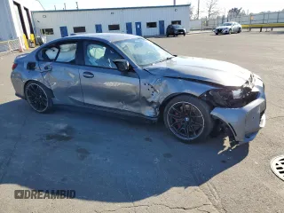 2022 BMW M3 Competition xDrive z VIN WBS43AY08NFM50916, wystawiony jako Copart lot #48232735 z przebiegiem 17 994 mil mil oraz Szkoda całkowita • Salvage title. Historia ofert i sprzedaży dostępna na DreamBid. Obrazek 4.