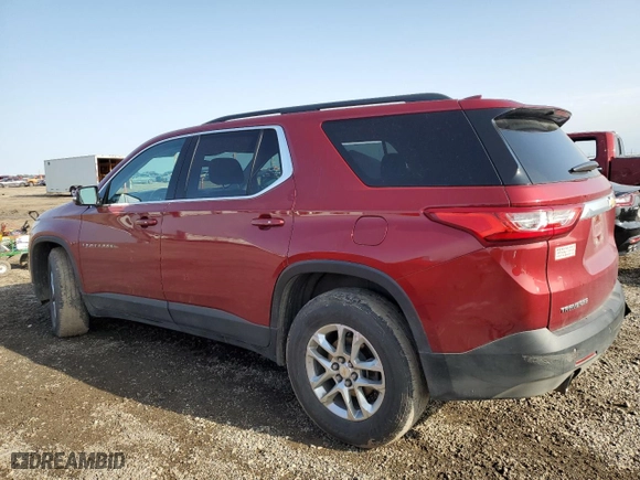 2019 Chevrolet Traverse LT Cloth with VIN 1GNERGKW9KJ263906, listed as a Copart auction lot 45200765 with 176,386 mi miles and Salvage Title. Bid and sale history available at carsss.com. Image 2.
