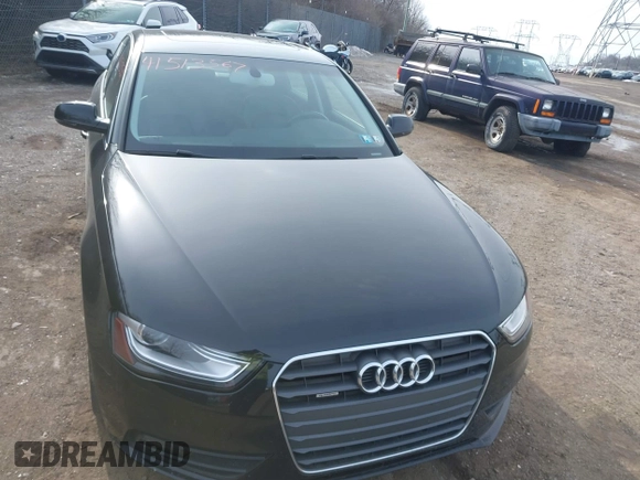 2013 Audi A4 Premium Plus with VIN WAUFFAFL6DN036748, listed as a IAAI auction lot 41513567 with 60,670 mi miles. Bid and sale history available at carsss.com. Image 6.