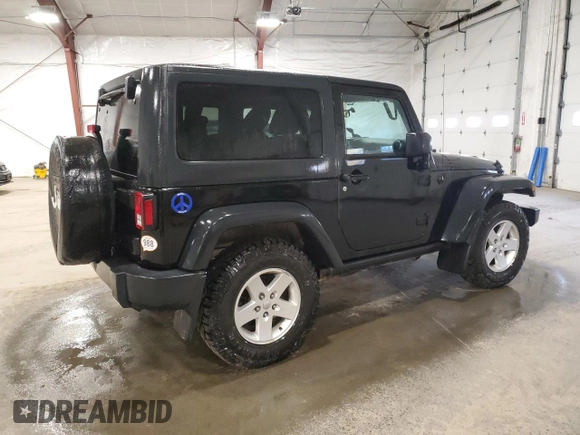 2018 Jeep Wrangler Sport with VIN 1C4AJWAG6JL840994, listed as a Copart auction lot 50381105 with 99,161 mi miles and Salvage Title. Bid and sale history available at carsss.com. Image 3.
