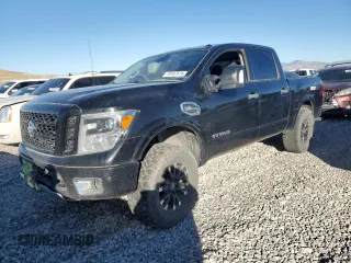 2017 Nissan Titan SV with VIN 1N6AA1E54HN541544, listed as a Copart auction lot 78107674 with 201,670 mi miles and Clean Title. Bid and sale history available at DreamBid. Image 1.