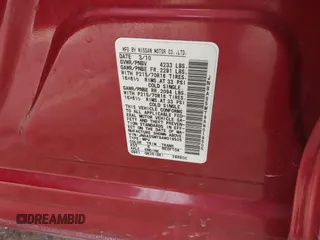 2010 Nissan Rogue S with VIN JN8AS5MT9AW019505, listed as a IAAI auction lot 41931597 with Not Provided miles and . Bid and sale history available at DreamBid. Image 9.