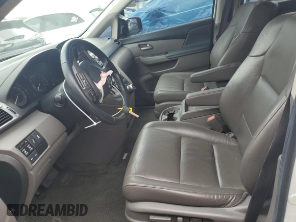 2012 Honda Odyssey Touring with VIN 5FNRL5H91CB047042, listed as a Copart auction lot 82248004 with 123,445 mi miles and Salvage Title. Bid and sale history available at carsss.com. Image 7.